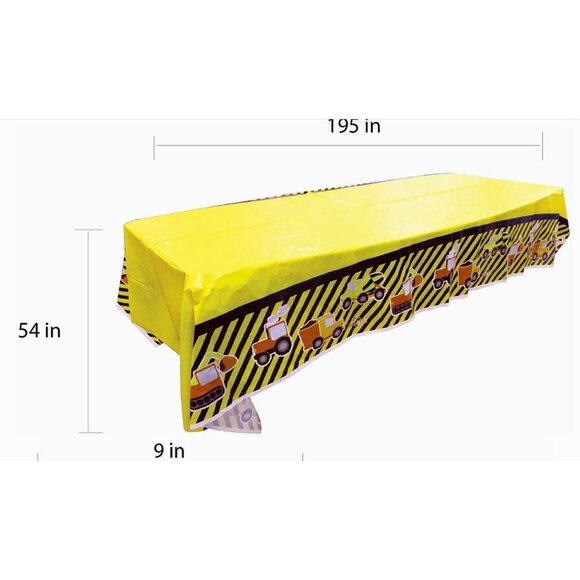 Construction Party Pack 50 Piece Set By Tiny Mills Construction Zone Theme - Picture 6 of 8